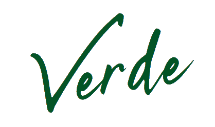 Verde green logo on white background transparent